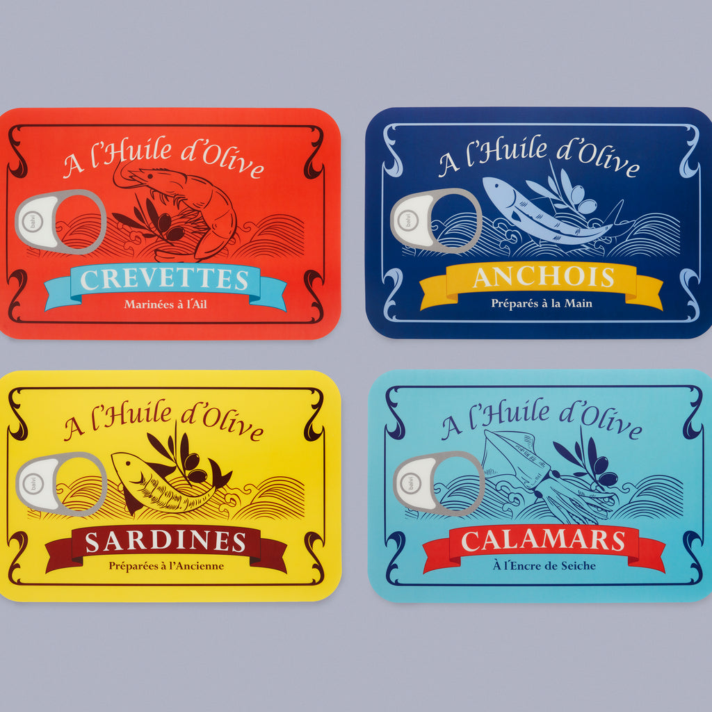 Sets de table Conserverie