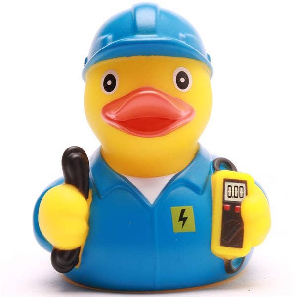 Electrician Duck - Blue