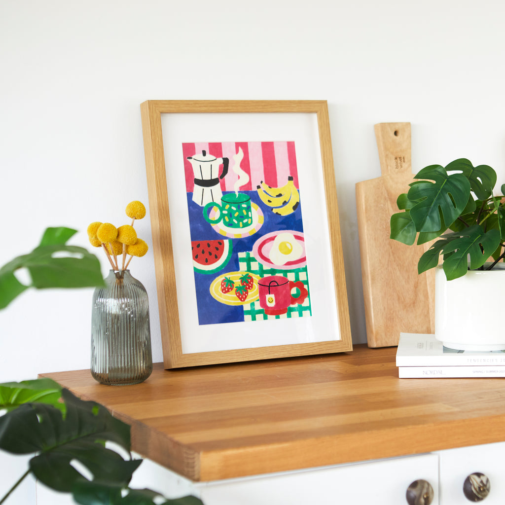 Le Petit-Déjeuner Paint-by-numbers kit