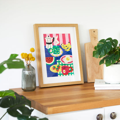 Kits de peinture par numéros Le Petit-Déjeuner