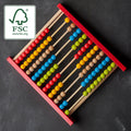 Wooden abacus