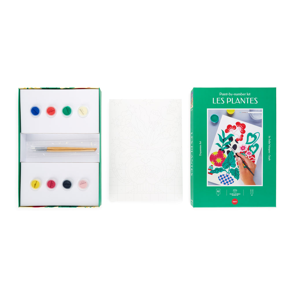 Kits de peinture par numéros Les Plantes