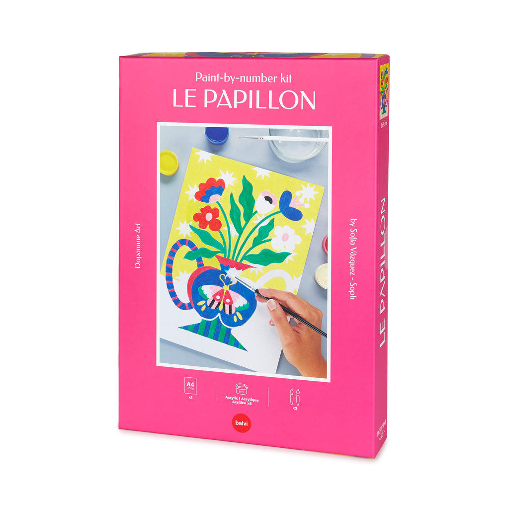 Kits de peinture par numéros Le Papillon