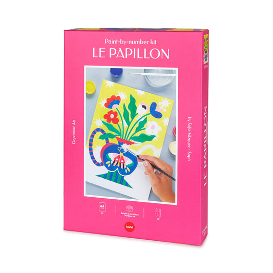 Kits de peinture par numéros Le Papillon