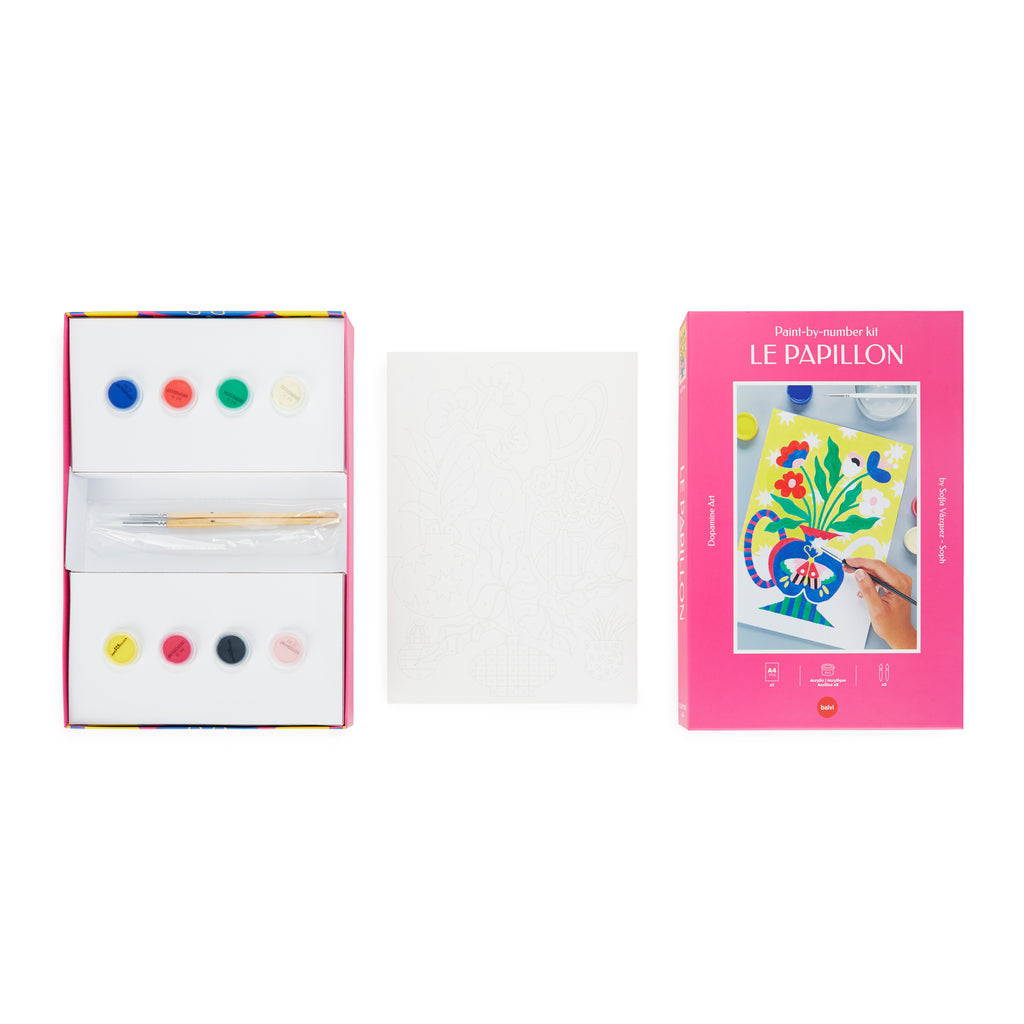 The Butterfly Paint-by-Numbers Kit