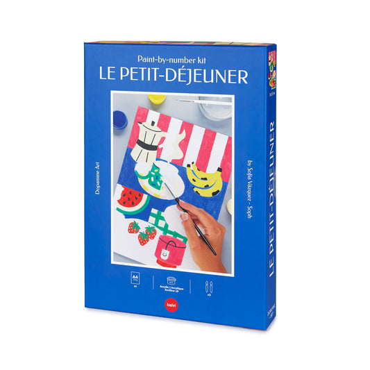 Breakfast Paint-by-Numbers Kit