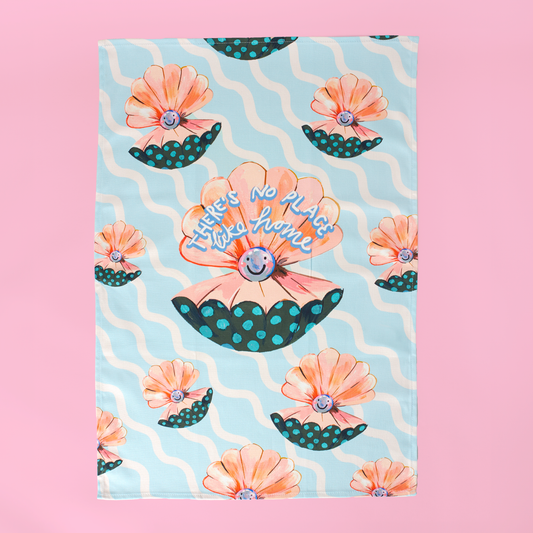 Dishcloth "Nothing beats home"