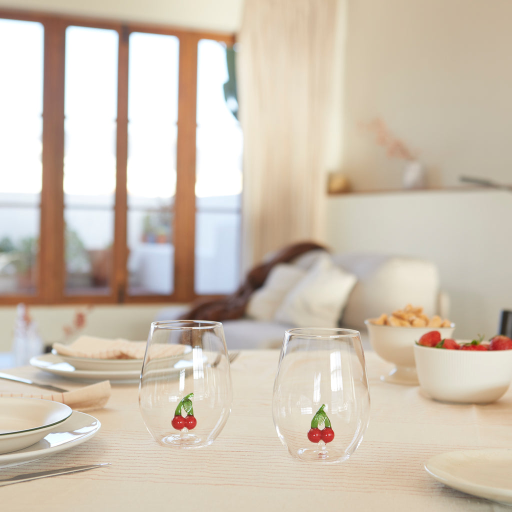 Set de verres Botanical Cherry