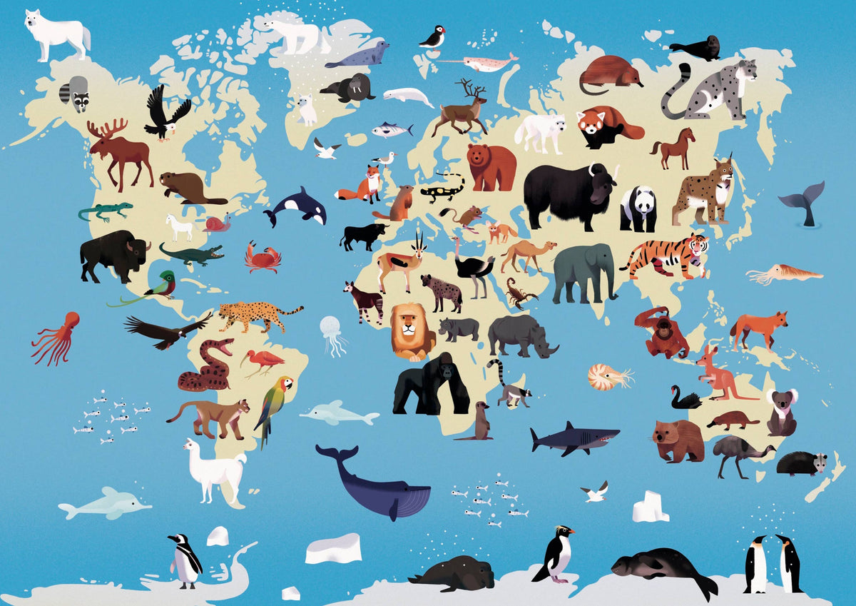 Puzzle - Animali 500 pezzi