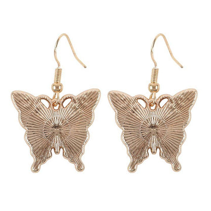 Boucles d'oreilles Papillon enflammé