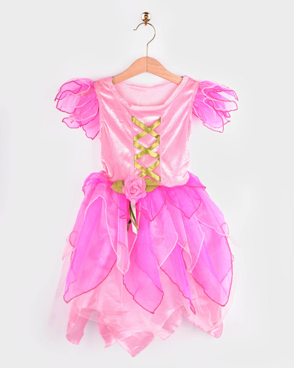 Fairy dress with wings+tiara+wand 122-128 cm 6-8 years