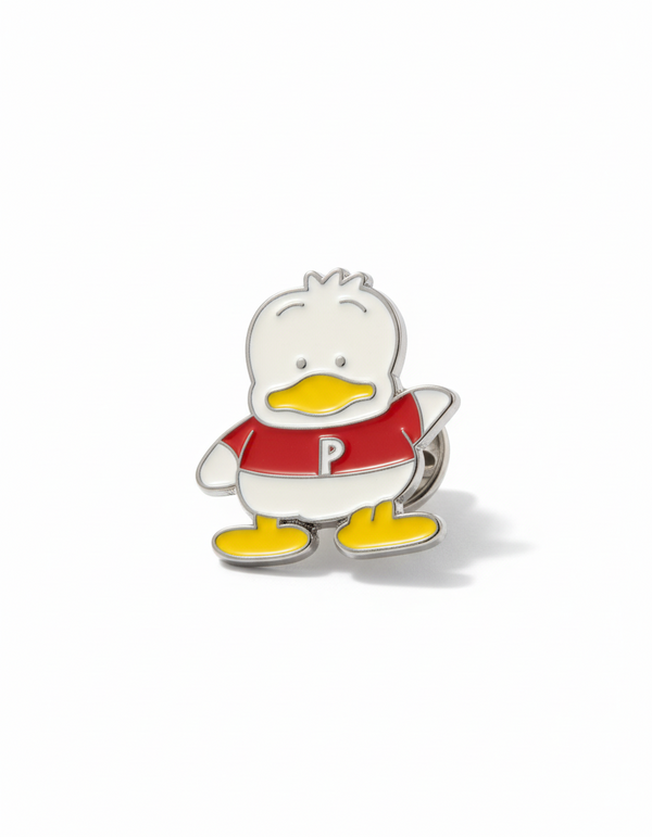 White Duck Pin "P"