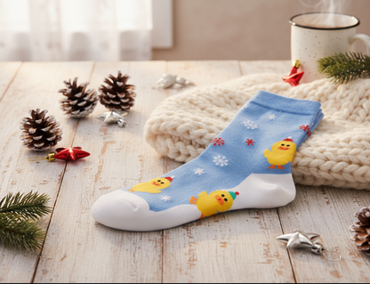 Christmas Duck Socks