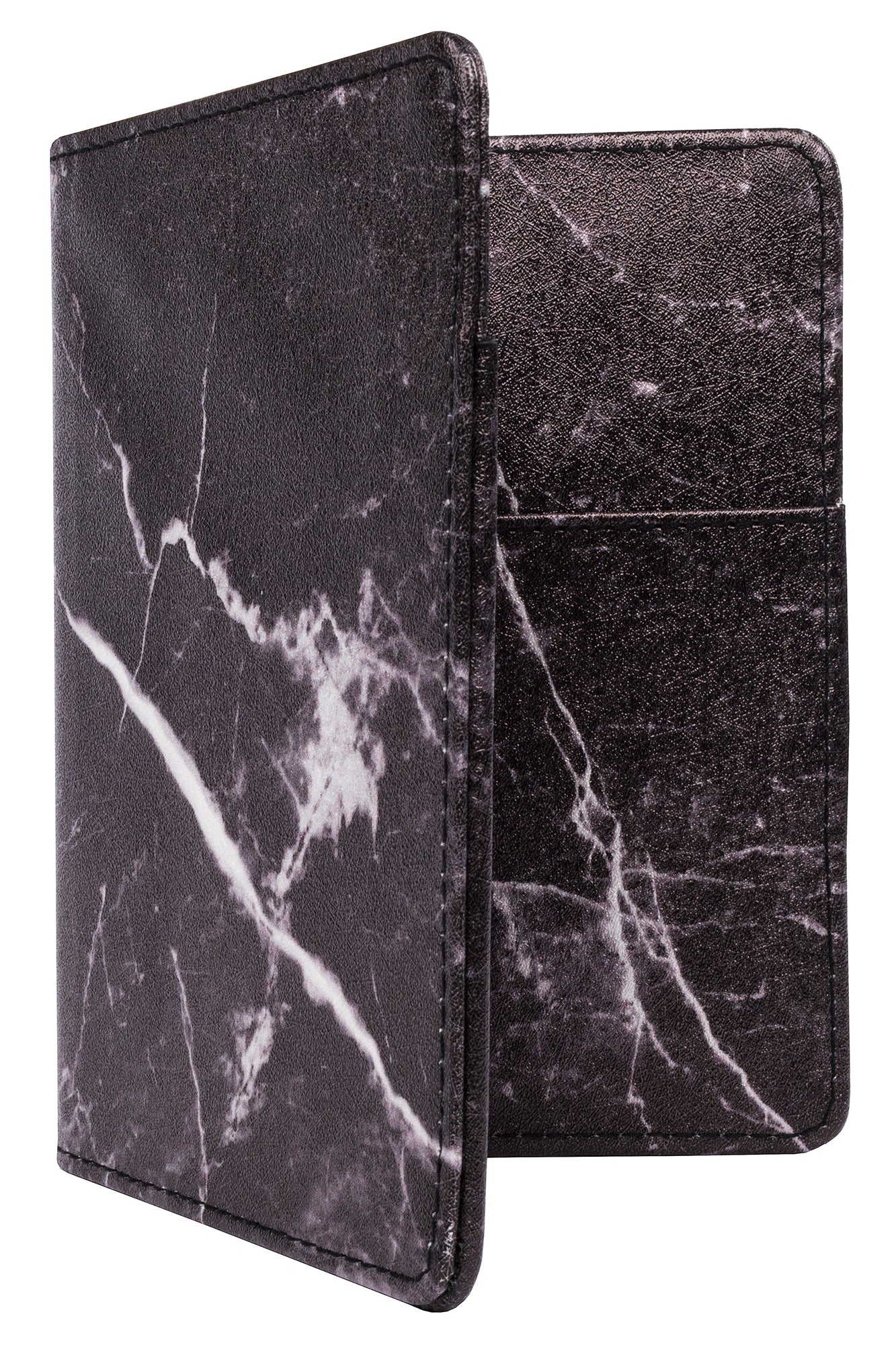 Étui pour passeport – noir Marble