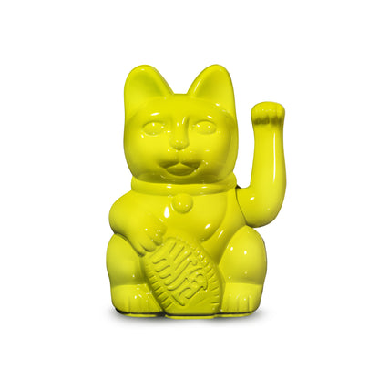 Lucky Cat Yellow Glossy Miami Nights