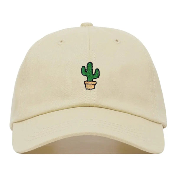 Embroidered Cactus Cap