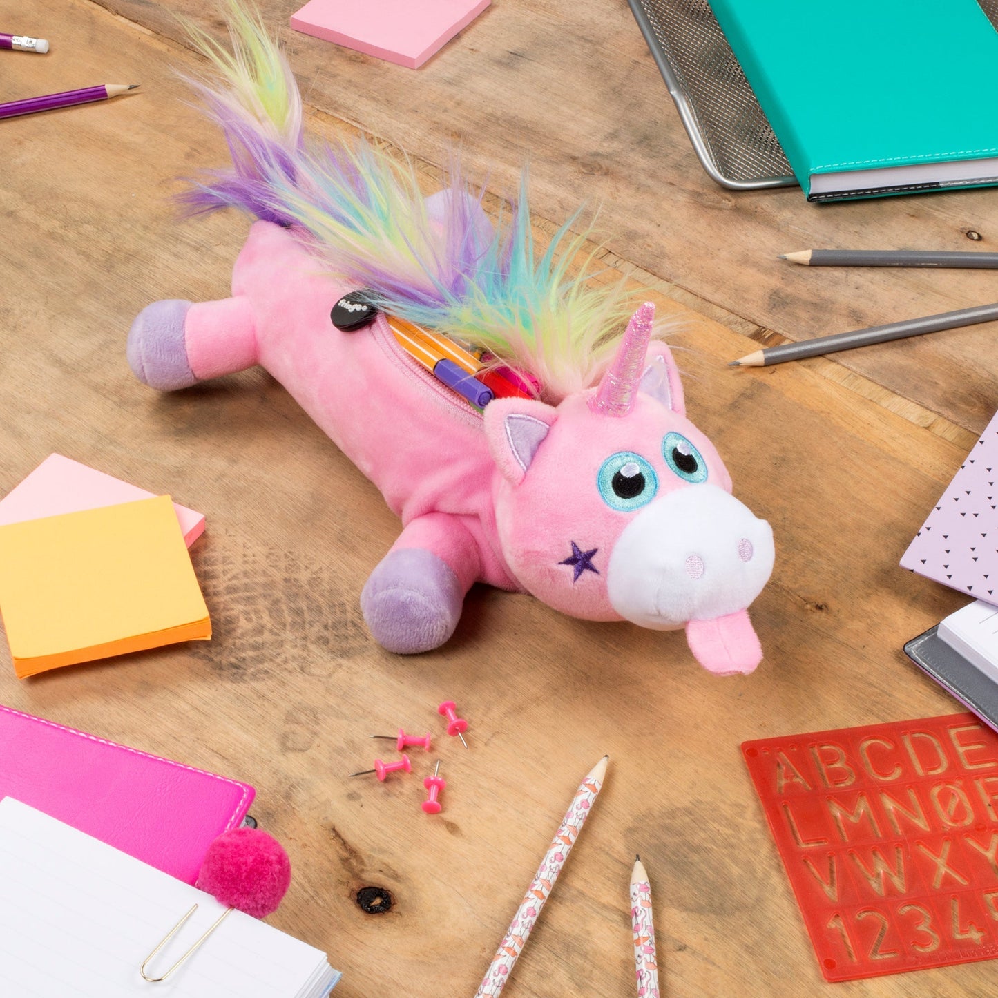 Licorne rose Trousse scolaire