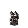 Mini Chat Chanceux Noir Brillant “Basira”
