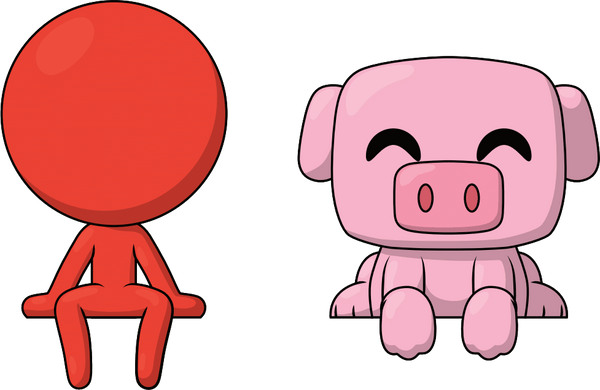 Red & Pig