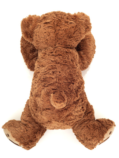 Brown Reclining Bear Plush Toy