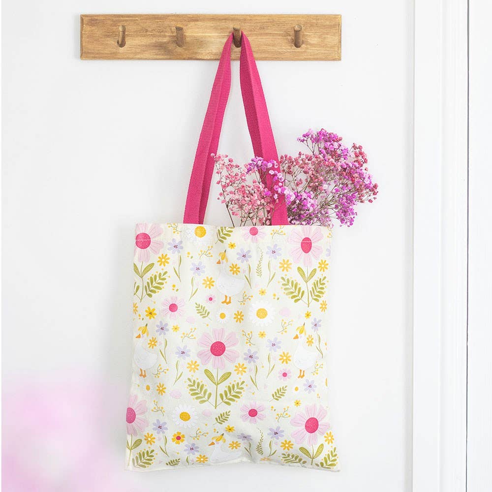 Sac fourre-tout Canards et Marguerites
