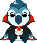 Vampire BlueJay Plush (9in)