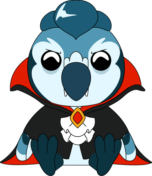 Vampire BlueJay Plush (9in)