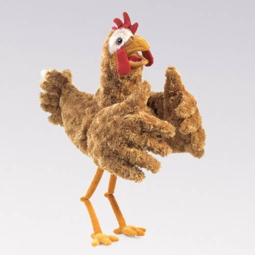 Marionetta a forma di pollo