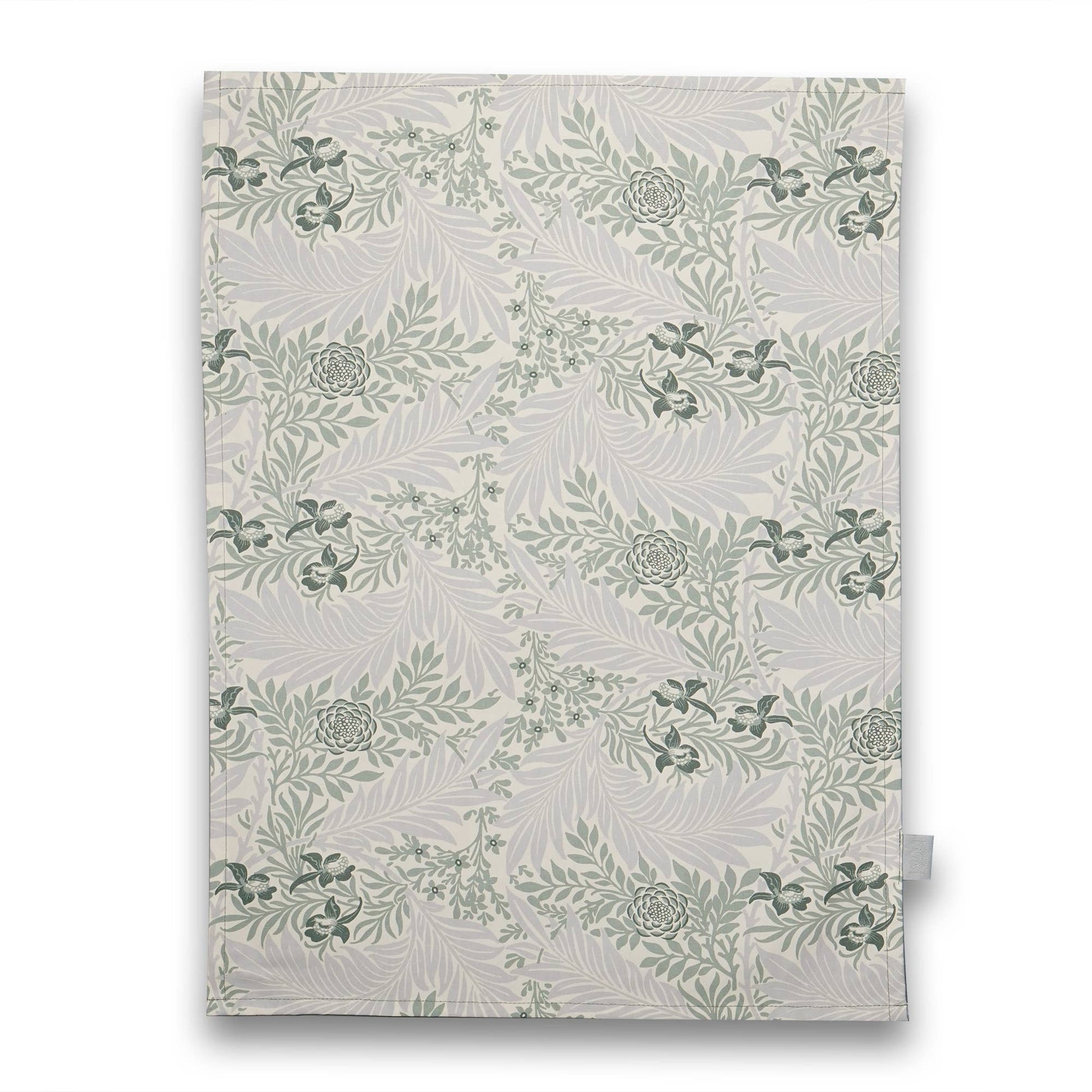 Torchon William Morris - en coton recyclé ACS Larkspur