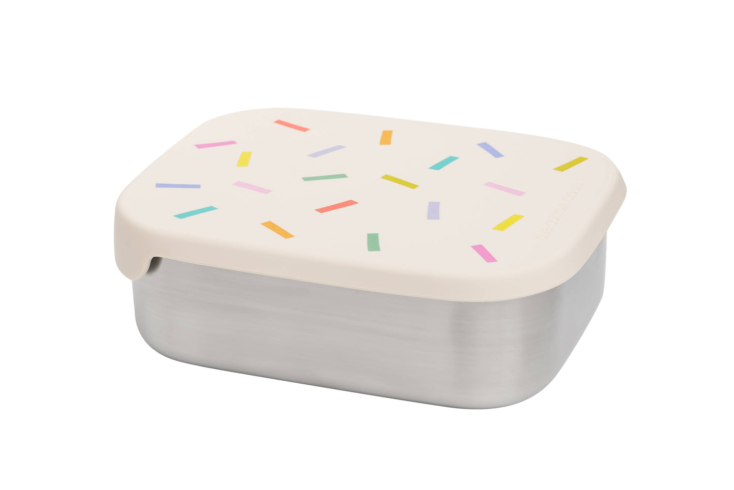 STAINLESS STEEL LUNCH BOX with confetti compartments for CHILDREN