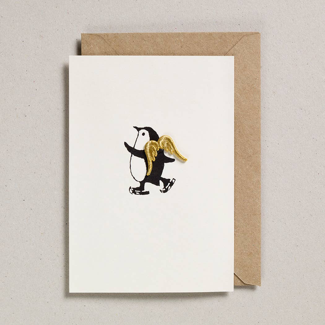 Angel Penguin Card