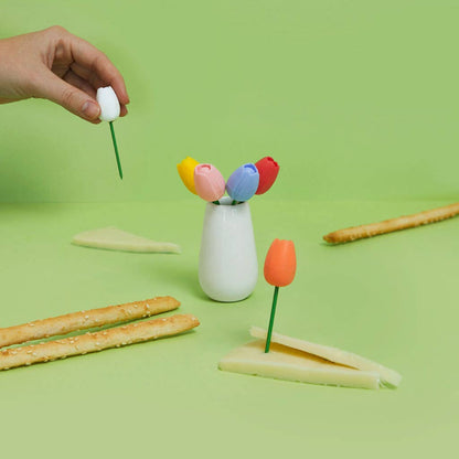 Tulip appetizer fork