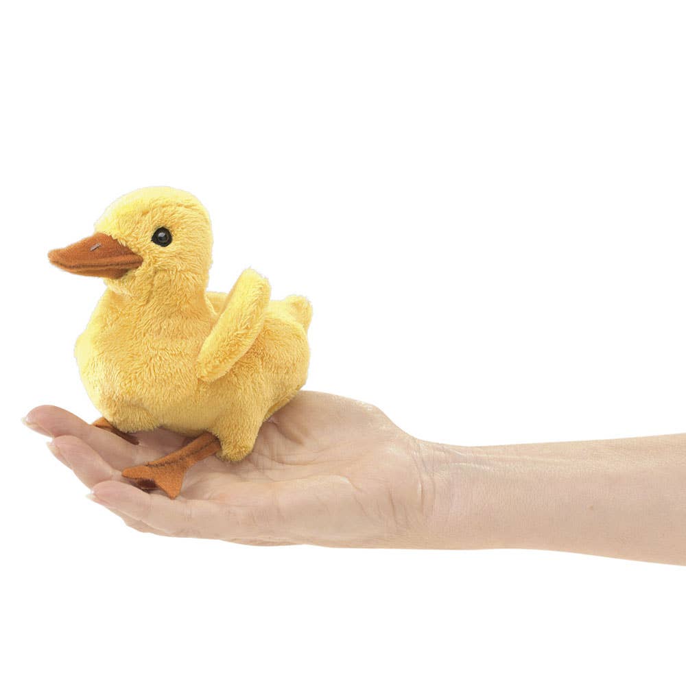 Marionnette à doigt Canard