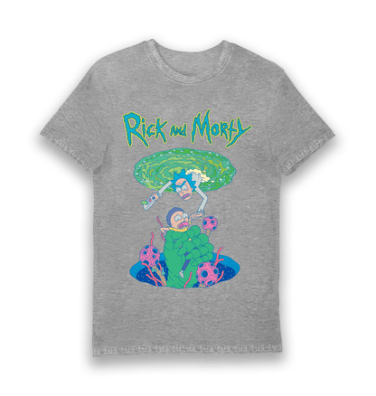 T-shirt Rick and Morty portail