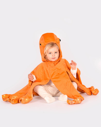 Octopus costume size 98-104 cm for children aged 2-4 years