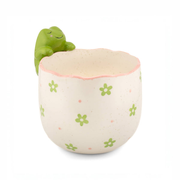 Playful Frog Planter