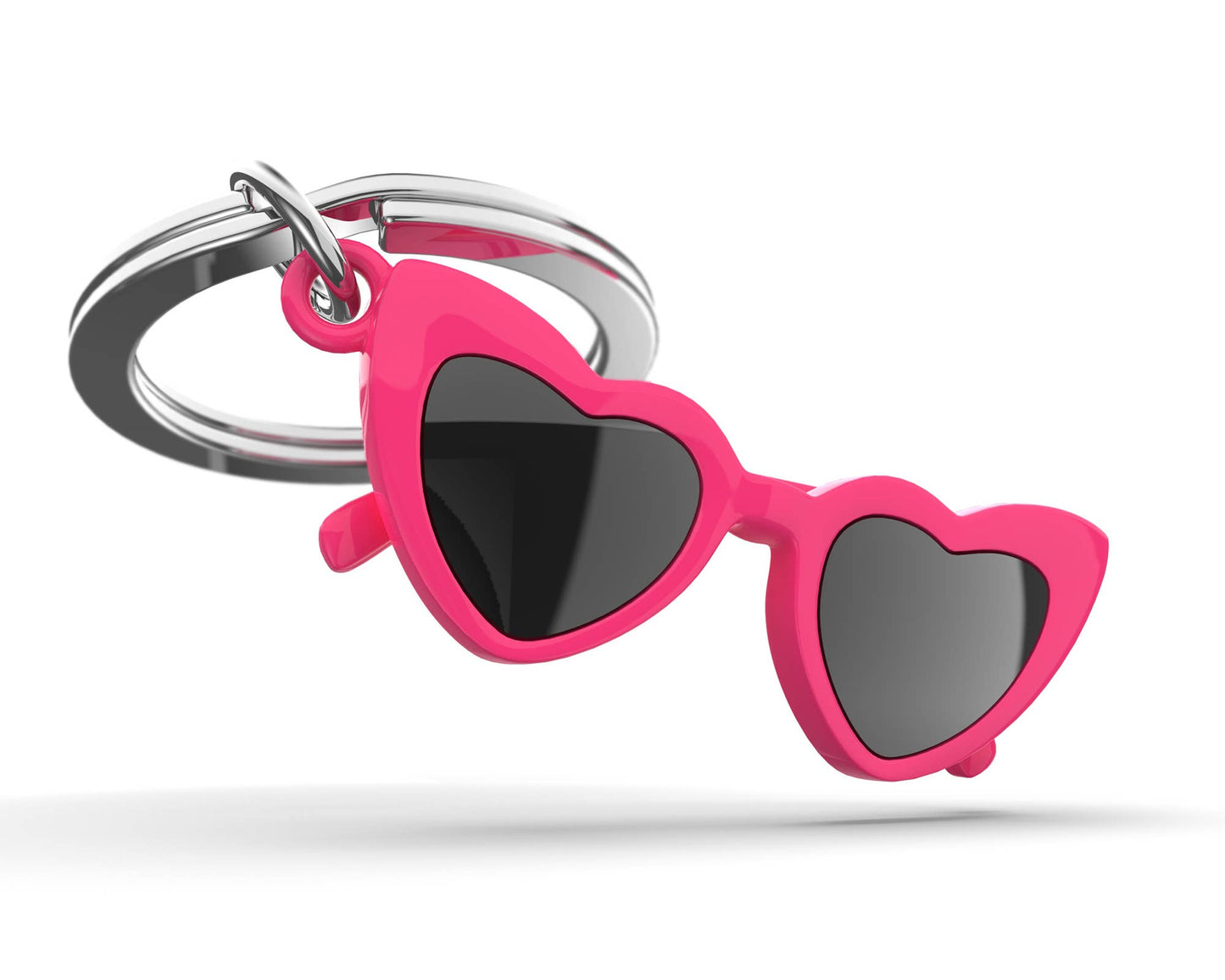 Porte-clés Lunettes cœurs