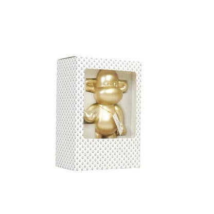 Ornement - Figurine Singe Hang Loose 'La Légende' - Polyrésine - Or - 33x21x50cm