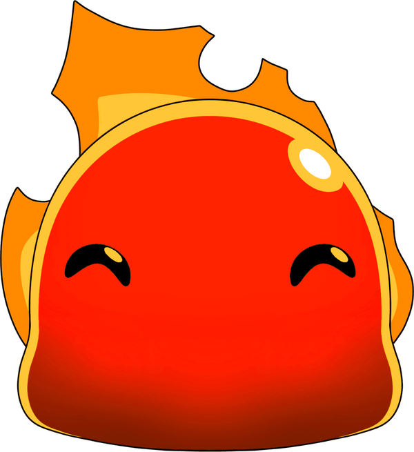 Fire Slime Stickie (6in)