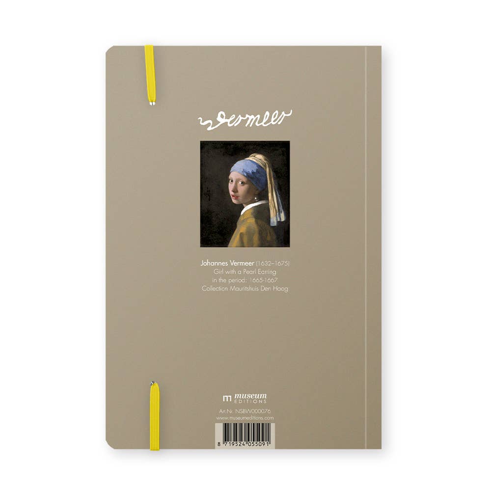 A5 Softcover Notebook – Girl with a Pearl Earring