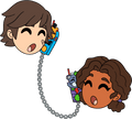 Pin's Gregory and Cassie Connected