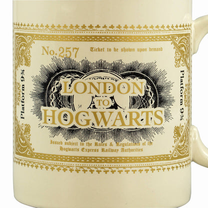 Harry Potter Mug - London Hogwarts Ticket