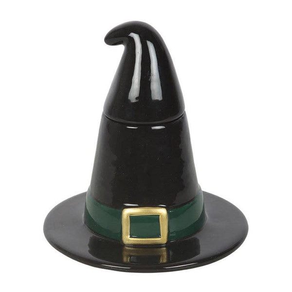 Black witch's hat incense burner for Halloween