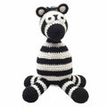 Peluche en Crochet - Zèbre Noir