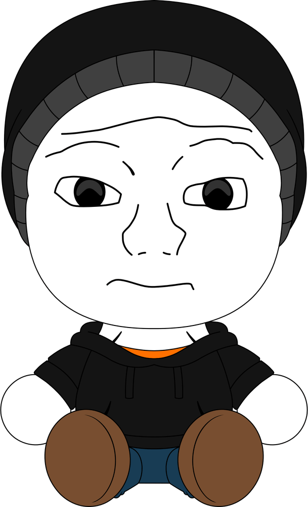 Wojak Plush Toy (9 inches)