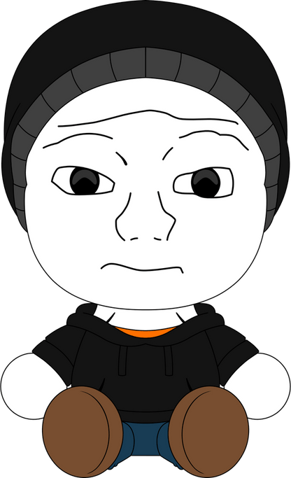 Wojak Plush Toy (9 inches)