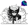Figurine Black and White Deadpool & Wolverine – Wolverine Vol. 1