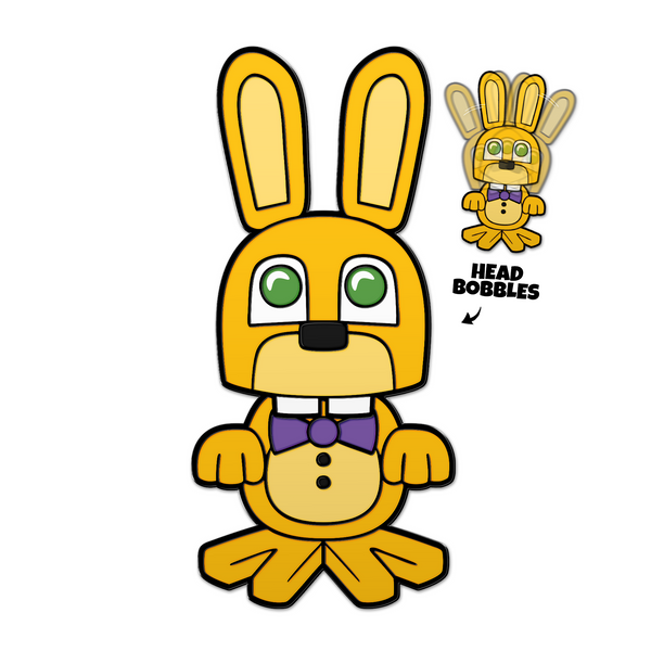 Spring Bonnie Bobble Pin
