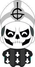 Papa II Plush Keyring