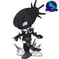 Figurine Black and White Bomb – Shopverse Exclusive